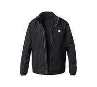 ARMANI EXCHANGE Blouson Herren Stehkragen Mikrofaser schwarz, L