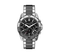 Armani Exchange Herren 44MM Silberfarbener Edelstahl Uhr, AX1973