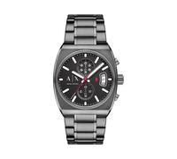 Chronograph ARMANI EXCHANGE, anthrazit, Armbanduhren, Herren, Quarzuhr, Armbanduhr, Herrenuhr, Edelstahlarmband, analog, Tag (48846234-0) anthrazit