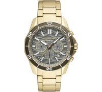 Chronograph ARMANI EXCHANGE, goldfarben, anthrazit, Armbanduhren, Herren, Quarzuhr, Armbanduhr, Herrenuhr, Edelstahlarmband, analog, Tag (14036217-0) goldfarben, anthrazit