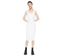 Armani Exchange Damen Essential, Light Viscose Casual Dress, Opt. White, S EU