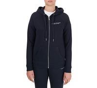 Armani EXCHANGE Damen Sweatjacke - Reißverschluss, Kapuze, Logo, blau, S Navy