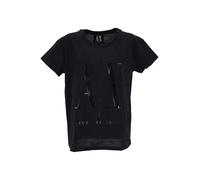 Armani Exchange Damen Icon Logo Boyfriend Tee Fashion-t-Shirts, Schwarz, L EU