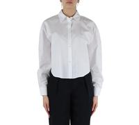 Armani Exchange Langarmhemd XW001180_AF12812 Damen nachhaltig mit kleinem Logostick Optic White 38