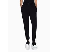Armani Exchange Damen Icon Project, Shiny Studs Logo Sweatpants, Schwarz, 46