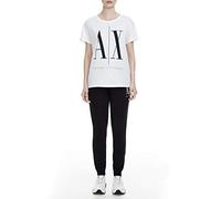 Armani Exchange Damen Icon Project Sporthose Sporthose, Schwarz, L