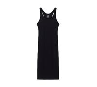 Armani Exchange Damen Icon Project Tank Kleid Kleine Logo-Stickerei, Optic White, M
