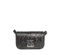 Armani Exchange Damen Liz SMALL CROSSBODY, Schwarz, Einheitsgröße EU