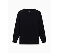 Armani Exchange Damen Long Sleeve Tone On Tone Embroidered Logo Pullover Sweater (1er Pack)