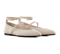 Armani Exchange Damen Miriam Ballet Flat, Light Mirage, 36 EU
