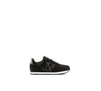 Armani Exchange Damen Rio Side Logo Sneaker, Black, 35 EU