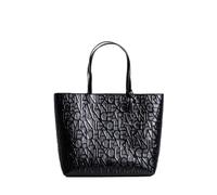 Armani Exchange Shopper schwarz, Lederimitat, Damen