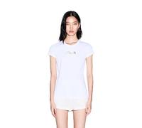 Armani Exchange Damen Kurzarm-T-Shirt Xw002327_af10358 Slim mit Box Logo Optic White L