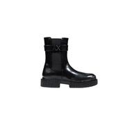Armani Exchange Damen Stiefel Herbst/Winter Schwarz Runder S - Größe: 40