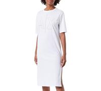 Armani Exchange Damen Sustainable, Big Logo Print, Round Neck Casual Dress