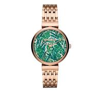 Armani Exchange Damenuhr 3-Zeiger-Werk Edelstahl roségoldfarben, AX5915