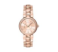 Armani Exchange Damenuhr Edelstahl roségold Damen
