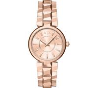 Armani Exchange Damenuhr Edelstahl roségold Damen