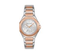 Armani Exchange Damenuhr Edelstahl bicolor Damen