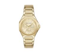 Armani Exchange Damenuhr Edelstahl gold Damen