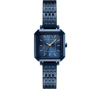 Quarzuhr ARMANI EXCHANGE, dunkelblau, blau, Armbanduhren, Damen, Armbanduhr, Damenuhr, Edelstahlarmband, analog (68002450-0) dunkelblau, blau