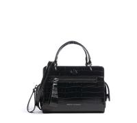 Armani Exchange Diane Mini Croco Umhängetasche schwarz, Lederimitat, Damen