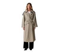 Armani Exchange - Doppelreihiger Trenchcoat mit Gürtel - - Coats - Damen - Beige - S