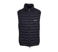 Steppweste ARMANI EXCHANGE "Steppweste DOWN WAISTCOAT 1er Pack", Herren, Gr. XL, blau (dunkelblau), Obermaterial: 100% Polyamid PA., Westen Steppweste (41627136-XL) dunkelblau