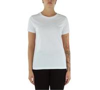 Armani Exchange Damen Herbst T-Shirt Weiß Druck Kurzarm - Größe: S
