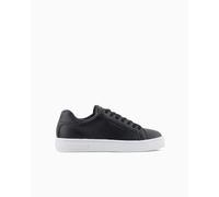 Armani Exchange Female London, Lace up Sneaker, Black, 36