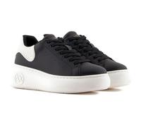 Armani Exchange Female Super, high Sole Sneaker Black 38.5