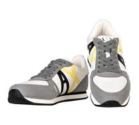 Armani Exchange Graue Logo-Turnschuhe