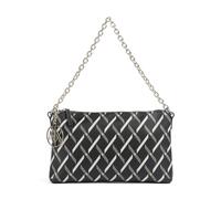 Armani Exchange Gynger Logo Schultertasche schwarz, Lederimitat, Damen