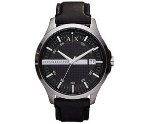 Armani Exchange Hampton Schwarz Herren Armbanduhr AX2101 Einheitsgröße