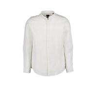ARMANI EXCHANGE Hemd Herren Regular Fit Langarm Leinen weiß, L