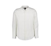 ARMANI EXCHANGE Hemd Herren Regular Fit Langarm Leinen weiß, S
