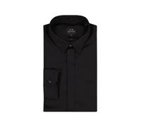 ARMANI EXCHANGE Hemd Herren Slim Fit Langarm Baumwolle schwarz, XXL