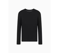 Armani Exchange Herren 8nzm77 Langarmshirt, Schwarz, S