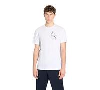 Armani Exchange Herren 8nztcd T-Shirt, Weiß, XXL