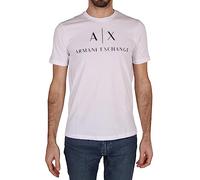 Armani Exchange Herren 8nztcj T-Shirt, Weiß, L