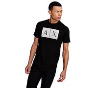 Armani Exchange Herren T-Shirt 8nztck Schwarz Größe XXL