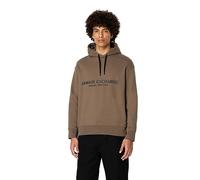 Armani Exchange Herren Cotton Frenc Terry Utility Logo Drop Shoulder Pullover Hoodie Sweatshirt, Crocodile, L EU
