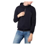 Armani Exchange Herren French Terry Hoodie Kapuzenpullover, Black, XS