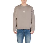 Armani Exchange Herren Fleecepullover Grau Herbst Winter Swe - Größe: L