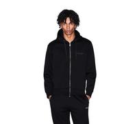 Armani Exchange Herren Genuine Cotton, Zipped, Long Sleeve Side Logo Hooded Sweatshirt (1er Pack)