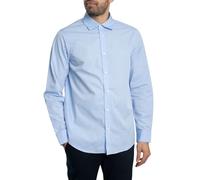 Armani Exchange Herren Hemd Mit Punkte-Logo, Light Blue, XL