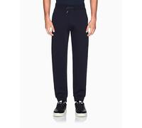 Armani Exchange Herren Icon Project, Emboidered Logo Sweatpants, Dunkles Marineblau, S