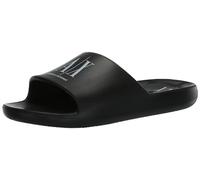 Armani Exchange Herren Icon Slide Sandal, Black+op.White, 42 EU