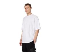Armani Exchange Herren Oversized Heavy Cotton Jersey Embossed Logo Jumper Polo Sweater, Weiß, XS EU