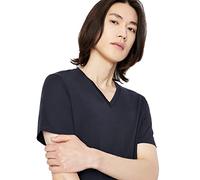 Armani Exchange Herren Pima Cotton V-neck T-Shirt, Blau, XL